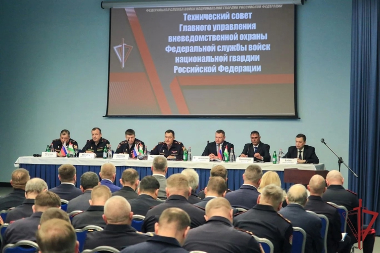 Врио начальника крымской вневедомственной охраны принял участие                         в заседание Технического совета ГУВО Росгвардии