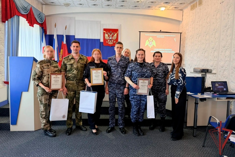 сотрудница вневедомственной охраны стала призёром конкурса профессионального мастерства на звание лучшего психолога Главного управления Росгвардии по Республике Крым и г. Севастополю.